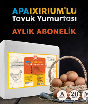 APAİXİRİUM'LU GÜNLÜK YUMURTA 1 AYLIK AVANTAJ PAKETİ
